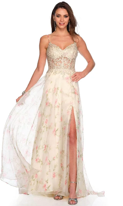 Dave & Johnny 11426 - Sleeveless Lace Gown