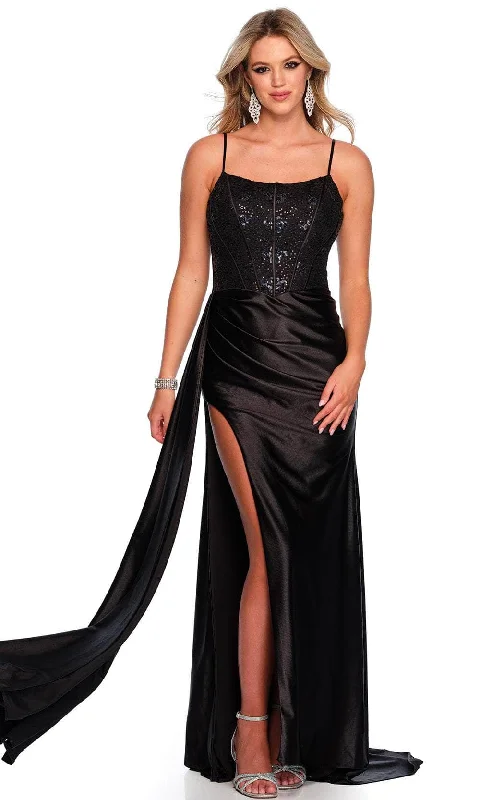 Dave & Johnny 11458 - Sleeveless Scoop Neck Gown