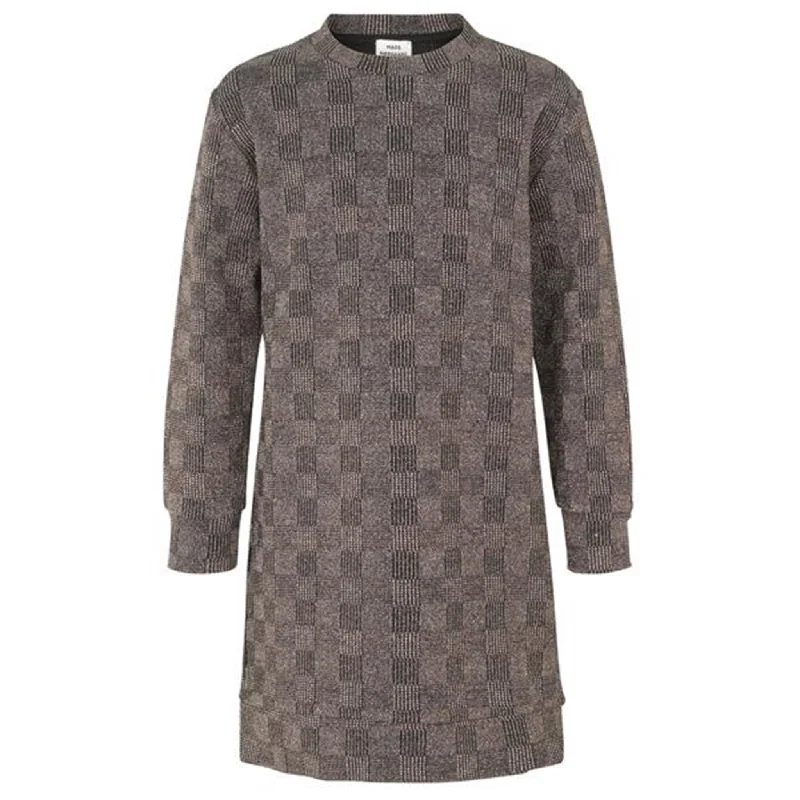 Mads Nørgaard Lurexa Check Sweat Dralina Dress