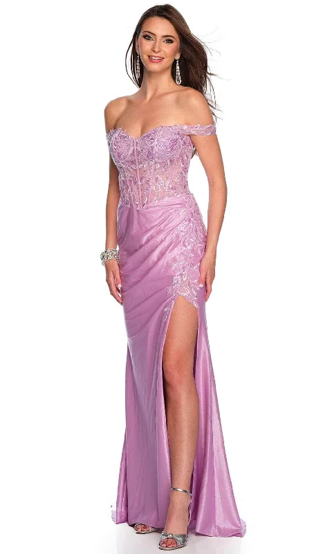 Dave & Johnny 11240 - Sweetheart Illusion Corset Prom Gown