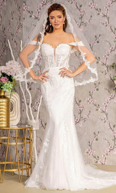 GLS by Gloria Bridal GL3488 - Corset Bodice Mermaid Bridal Gown