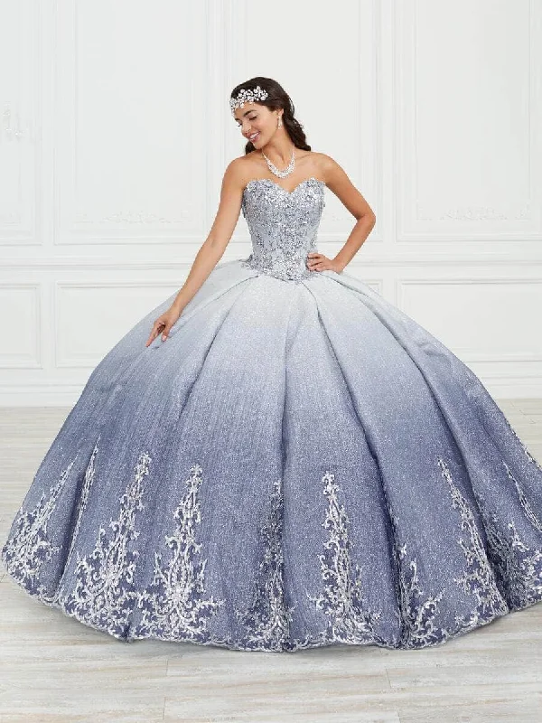 La Femme 26972 - Sweetheart Ombre Ballgown