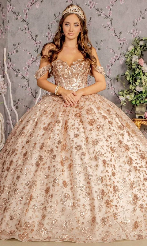 GLS by Gloria GL3485 - Sweetheart Off-Shoulder Ballgown