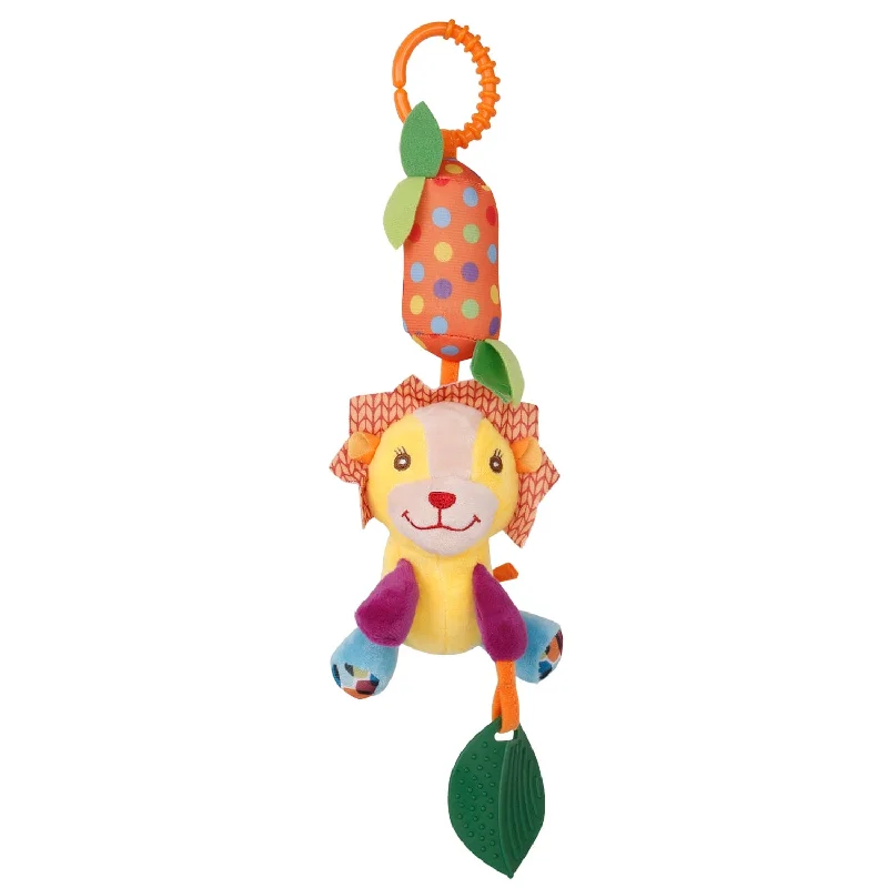 Lion Multicolour Hanging Toy / Wind Chime With Teether