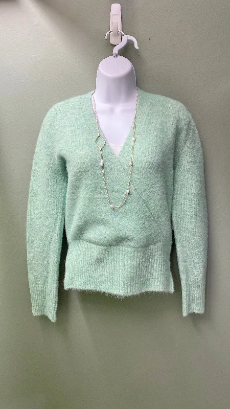 * Karen Kane Mint Wrap Sweater