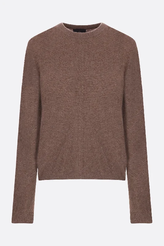 Biker wool and cashmere sweater