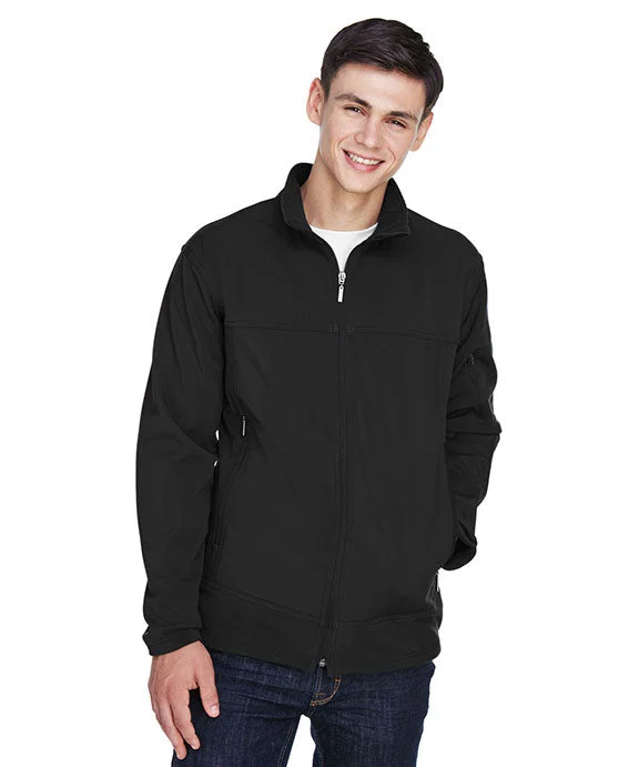 88099 - North End Mens Three-Layer Fleece Bonded Performance Soft Shell Jacket