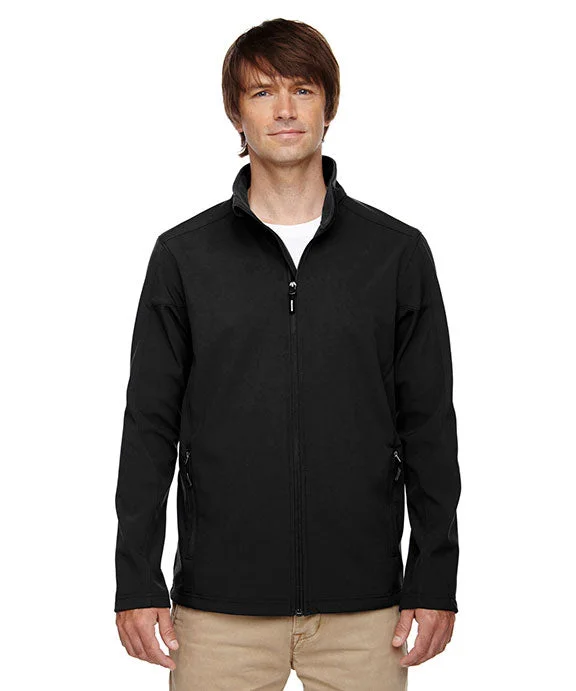 88184T - Core 365 Mens Tall Cruise Two-Layer Fleece Bonded Soft Shell Jacket