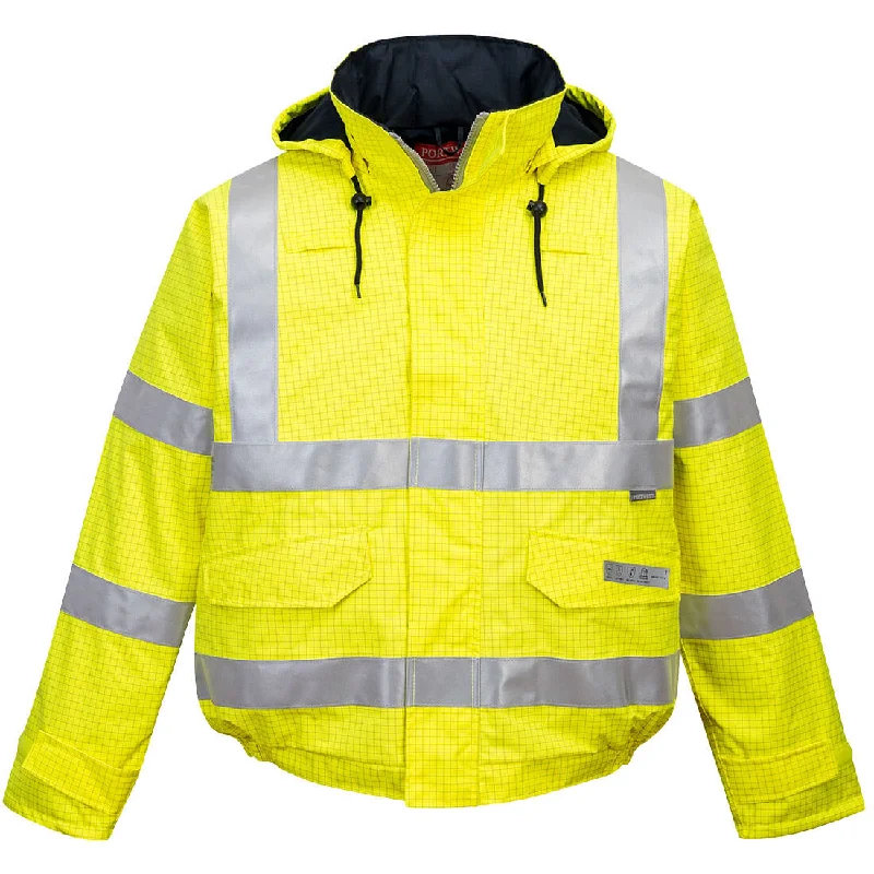 FR Rain Hi-Vis Antistatic Bomber Jacket