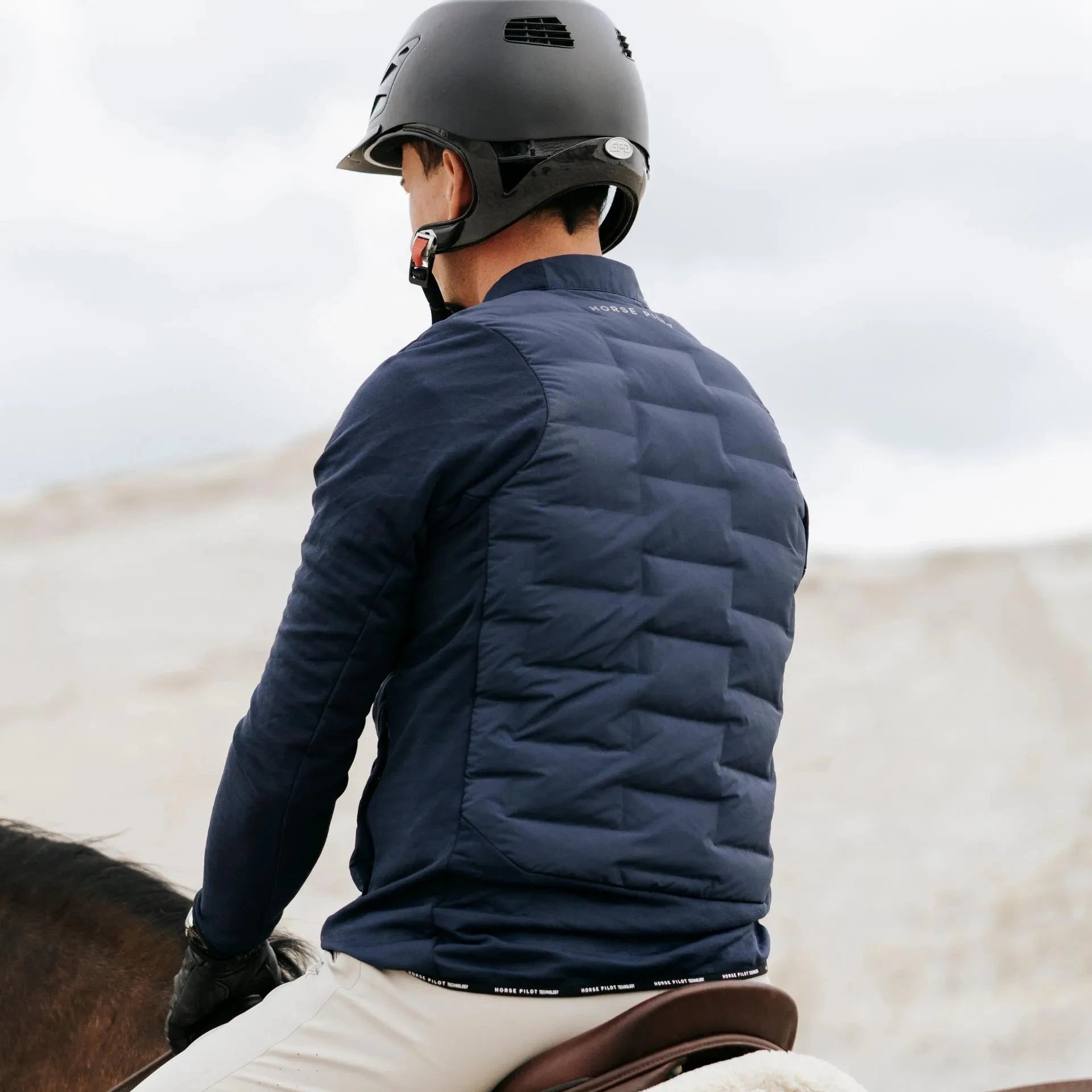 Horse Pilot Men's Quilted Storm Jacket