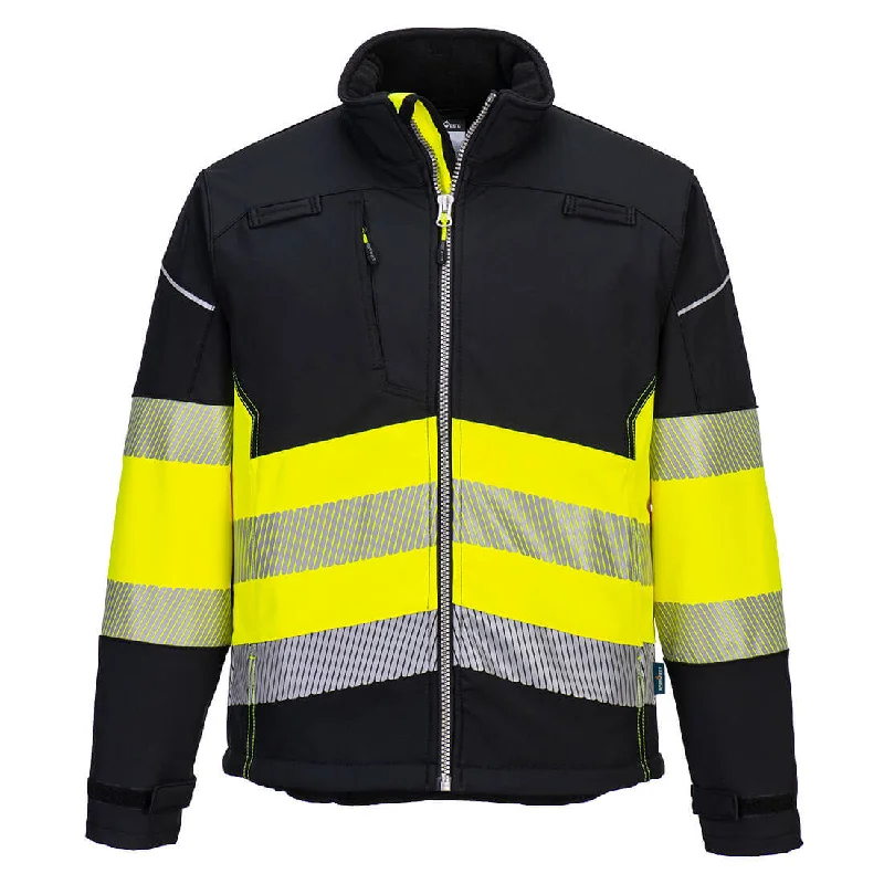 PW3 Hi-Vis Class 1 Softshell Jacket - Classsic Fit