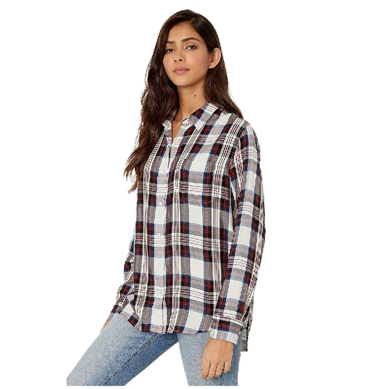 Levi's Women's Ultimate Boyfriend Plaid Shirt Assorted Size Medium