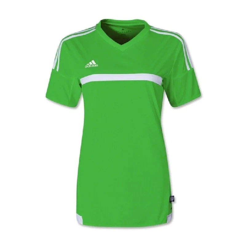 Adidas Women's MLS 15 Match Jersey T-Shirt Rave Green/White - Green