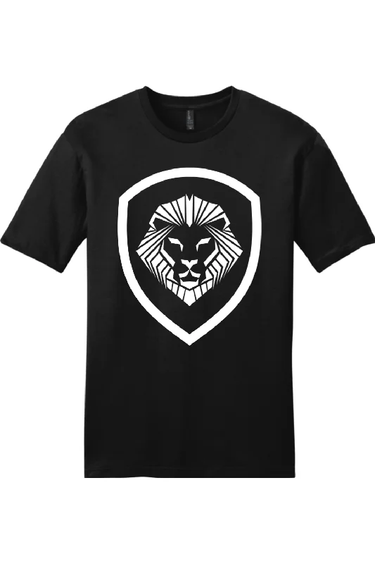 Oversized Lion Shield Short Sleeve T-Shirt