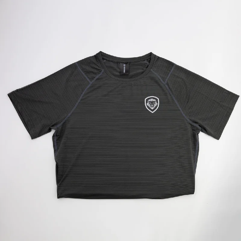 Valuetainment Dark Grey Premium Performance Short Sleeve T-shirt