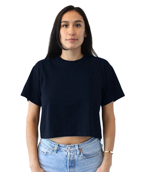 1580NL - Next Level Ladies Ideal Crop T-Shirt | Midnight Navy