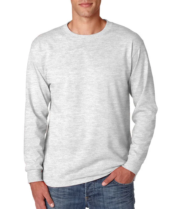 29LS - Jerzees Adult 5.6 oz. DRI-POWER® ACTIVE Long-Sleeve T-Shirt | Ash