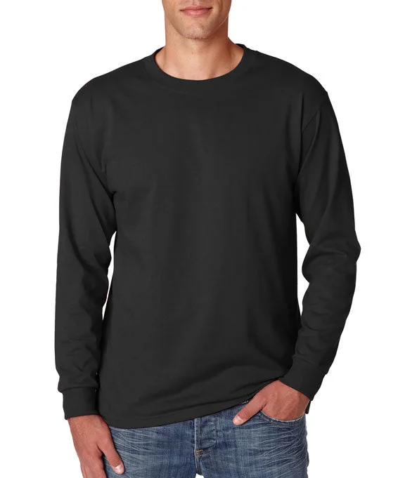 29LS - Jerzees Adult 5.6 oz. DRI-POWER® ACTIVE Long-Sleeve T-Shirt | Black