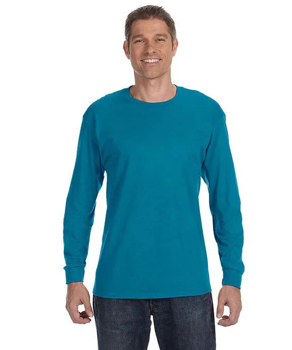 29LS - Jerzees Adult 5.6 oz. DRI-POWER® ACTIVE Long-Sleeve T-Shirt | California Blue