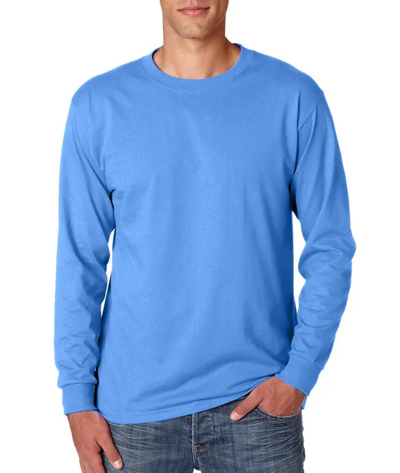 29LS - Jerzees Adult 5.6 oz. DRI-POWER® ACTIVE Long-Sleeve T-Shirt | Columbia Blue