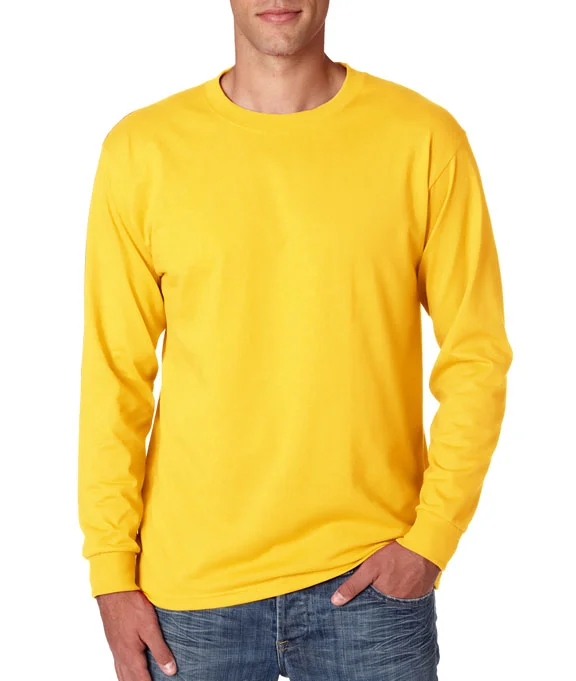 29LS - Jerzees Adult 5.6 oz. DRI-POWER® ACTIVE Long-Sleeve T-Shirt | Island Yellow