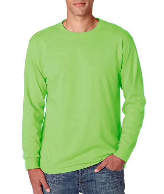 29LS - Jerzees Adult 5.6 oz. DRI-POWER® ACTIVE Long-Sleeve T-Shirt | Kiwi