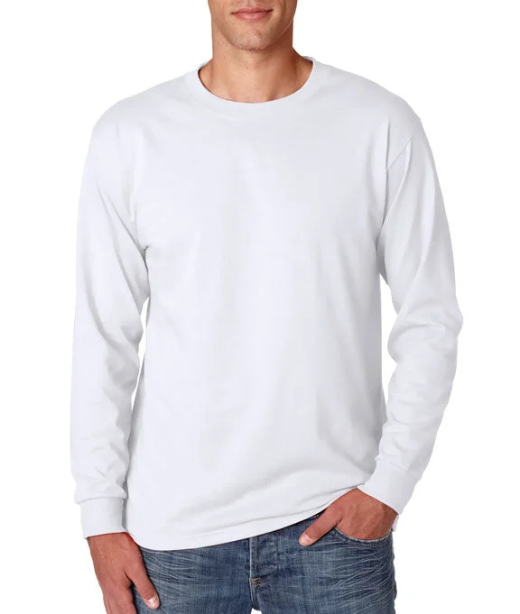 29LS - Jerzees Adult 5.6 oz. DRI-POWER® ACTIVE Long-Sleeve T-Shirt | White