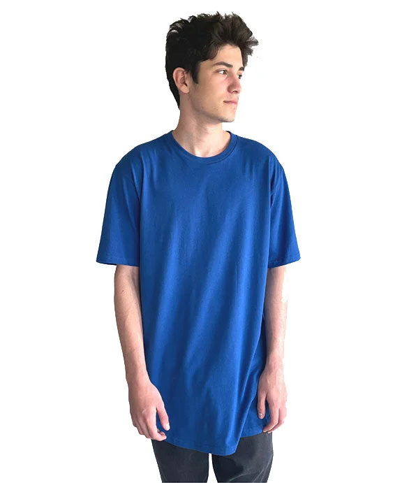 3602 - Next Level Mens Cotton Long Body Crew Neck T-Shirt | Royal