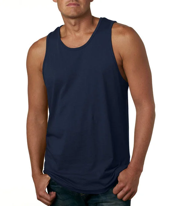 3633 - Next Level Mens Premium Jersey Tank Top | Midnight Navy