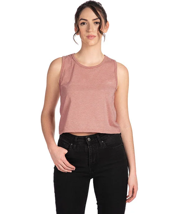 5083 - Next Level Ladies Festival Cropped Tank Top | Desert Pink