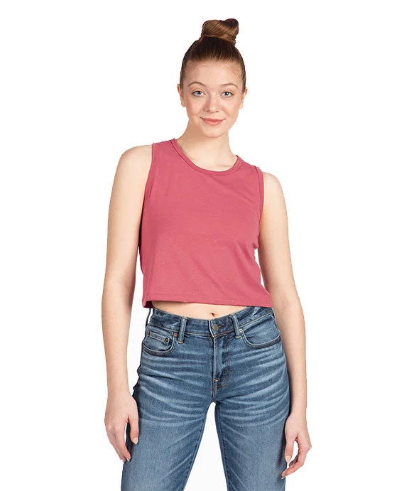 5083 - Next Level Ladies Festival Cropped Tank Top | Smoked Paprika