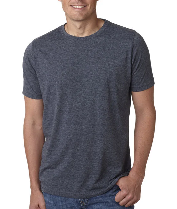 6200 - Next Level Mens Poly/Cotton Crew Neck T-Shirt | Antique Denim