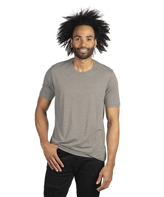 6200 - Next Level Mens Poly/Cotton Crew Neck T-Shirt | Ash