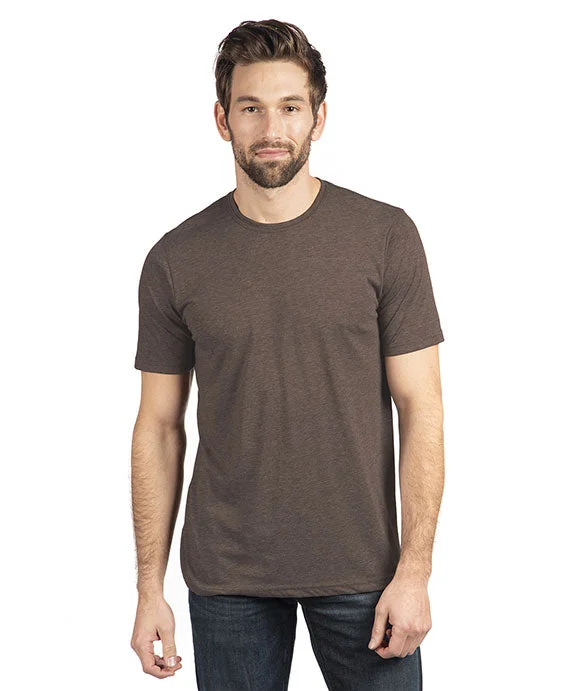 6200 - Next Level Mens Poly/Cotton Crew Neck T-Shirt | Espresso