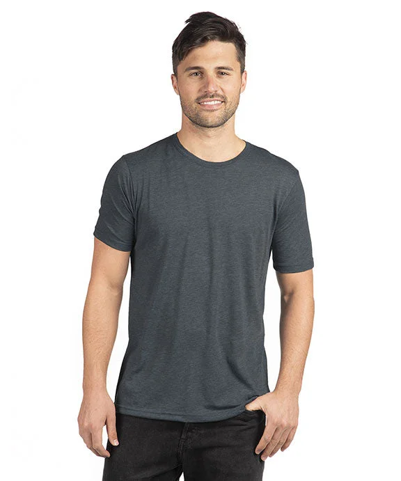 6200 - Next Level Mens Poly/Cotton Crew Neck T-Shirt | Indigo