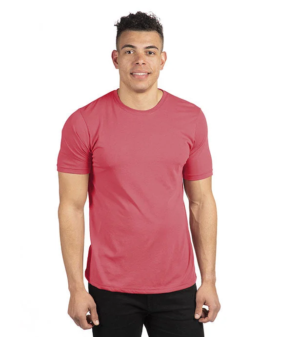 6200 - Next Level Mens Poly/Cotton Crew Neck T-Shirt | Smoked Paprika