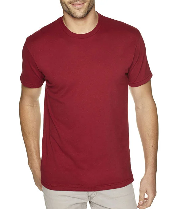 6410 - Next Level Mens Premium Fitted Sueded Crew Neck T-Shirt | Cardinal