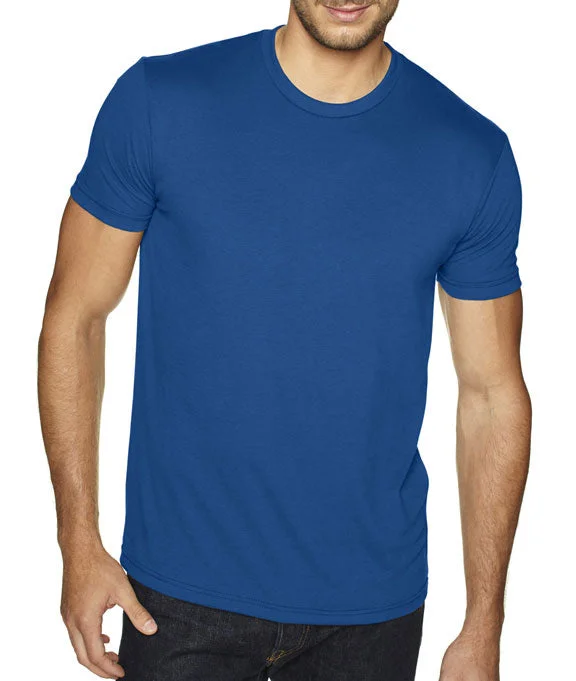 6410 - Next Level Mens Premium Fitted Sueded Crew Neck T-Shirt | Cool Blue