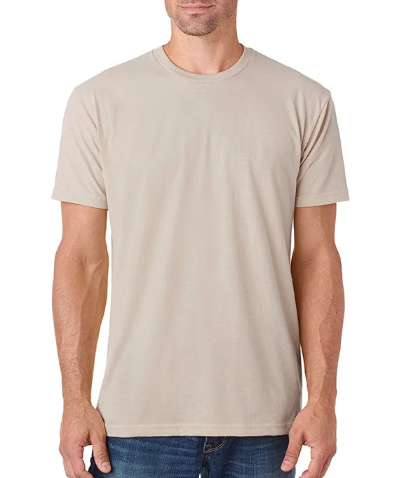 6410 - Next Level Mens Premium Fitted Sueded Crew Neck T-Shirt | Sand