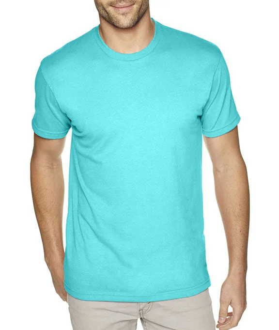 6410 - Next Level Mens Premium Fitted Sueded Crew Neck T-Shirt | Tahiti Blue