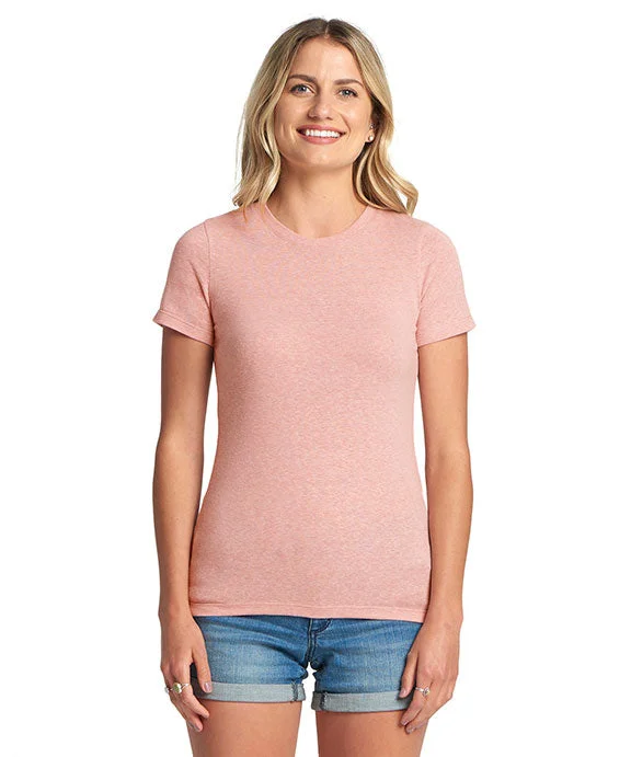 6710 - Next Level Ladies Tri-Blend Crew Neck T-Shirt | Desert Pink