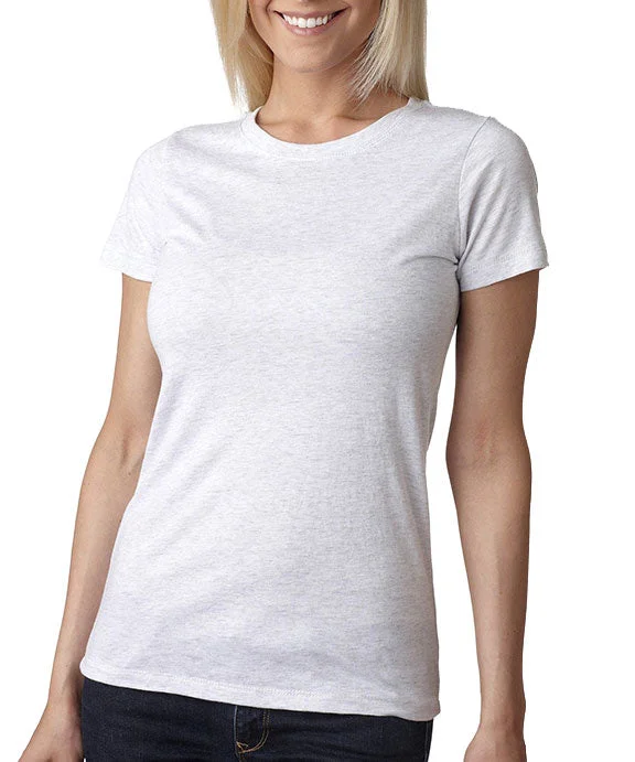 6710 - Next Level Ladies Tri-Blend Crew Neck T-Shirt | Heather White