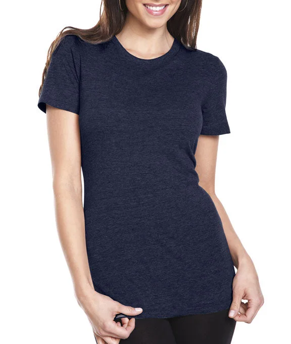 6710 - Next Level Ladies Tri-Blend Crew Neck T-Shirt | Vintage Navy