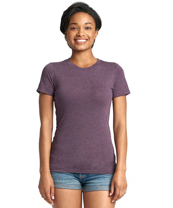 6710 - Next Level Ladies Tri-Blend Crew Neck T-Shirt | Vintage Purple