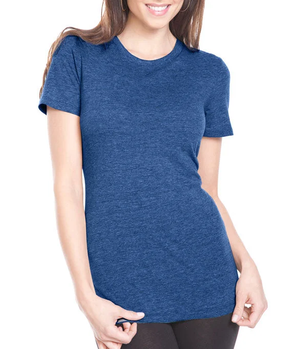 6710 - Next Level Ladies Tri-Blend Crew Neck T-Shirt | Vintage Royal