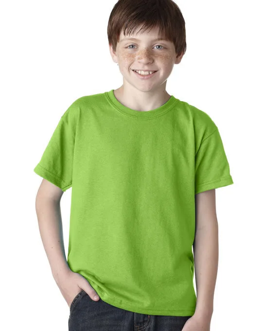 8000B - Gildan DryBlend® Youth T-Shirt | Electric Green