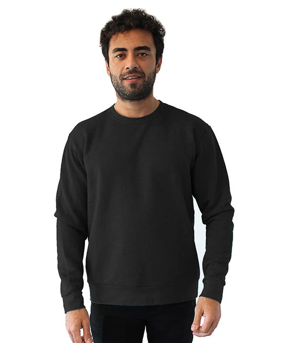 9002NL - Next Level Unisex Malibu Pullover Sweatshirt | Heather Black