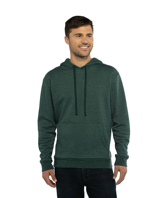 9302 - Next Level Unisex Classic PCH Pullover Hooded Sweatshirt | Heather Forest Green