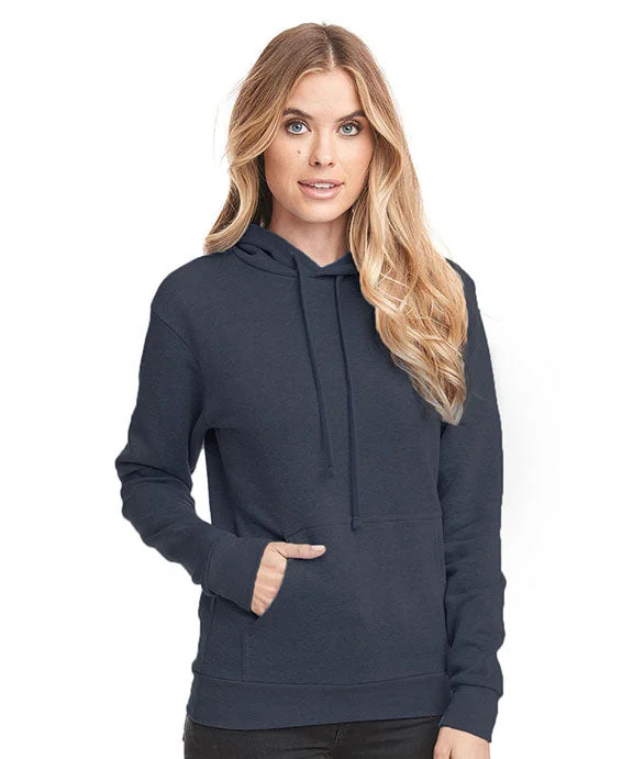 9302 - Next Level Unisex Classic PCH Pullover Hooded Sweatshirt | Heather Midnight Navy