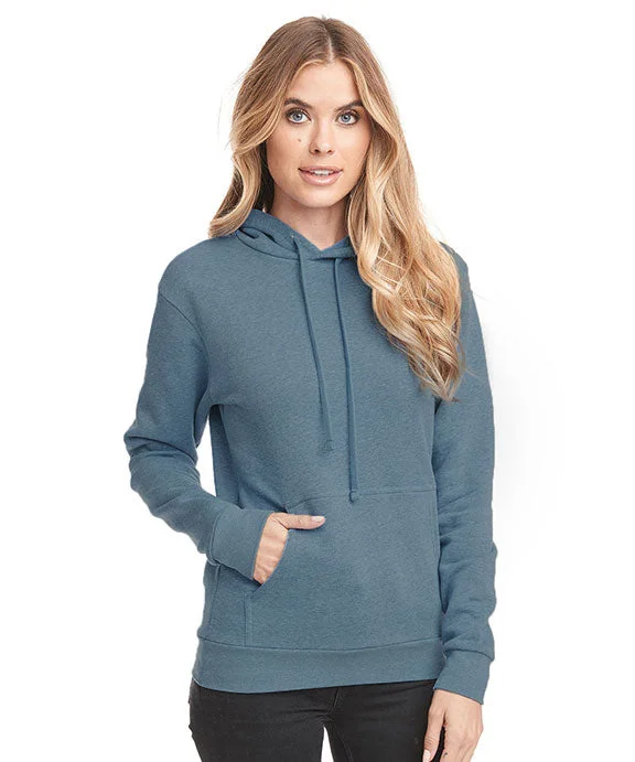 9302 - Next Level Unisex Classic PCH Pullover Hooded Sweatshirt | Heather Slate Blue